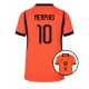 Nizozemska Memphis Depay #10 Replike Domaci Dres za Ženska SP 2026 Kratak Rukav